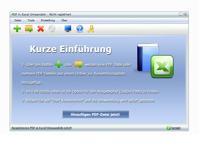 Windows 8 PDF in Excel Umwandeln 4.3.2 full Windows 8 PDF in Excel Umwandeln full